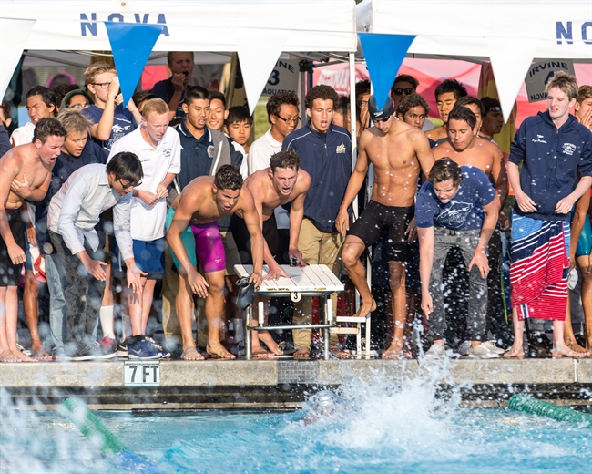 NORTHWOOD BOYS SING ALMA MATER AFTER STUNNING PCL WIN; HEAD COACH PRAISES; RELAY TEAMS INTERVIEWED