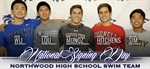 2017 NATIONAL SIGNING DAY: NORTHWOOD HIGH SCHOOL HONORS FIVE SWIM TEAM ATHLETES
